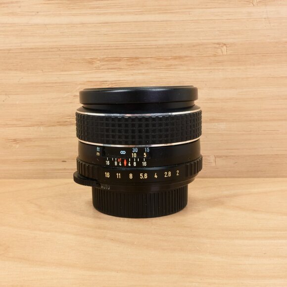 Asahi Pentax SMC Takumar 55mm f/2 M42 Screw Mount Lens / Japan - Picture 4 of 6